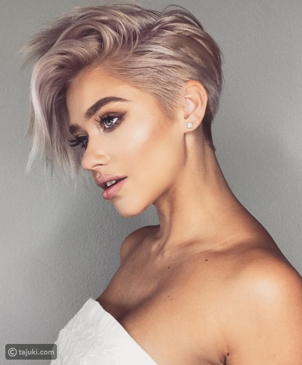 قصات شعر قصير 2019 بوي